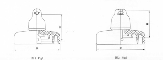 ຕ້ານການມົນລະພິດ Suspension Porcelain Insulator XHP-80-M 图片 1.png